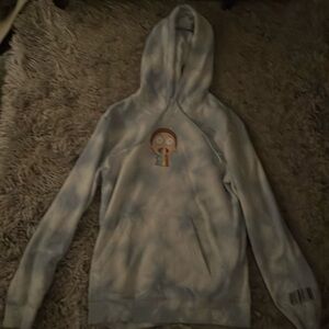 Light blue Rick and Morty sweatshirt